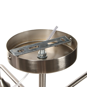 Люстра N6524/5 SL  5*40W E14 220V (d-570; h-400)  VERNER LIGHTING *1