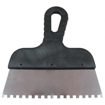 Шпатель малярный зубчат. 200мм зуб 10*10 "Korvus" (арт.1205116) *1/12 Шпатель малярный зубчат. 200мм зуб 10*10 "Korvus" (арт.1205116) *1/12