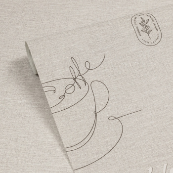 Обои флиз Ateliero Cafe (беж.) 589696 1.06*10м *6