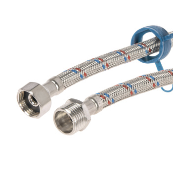 Шланг соединительный 60 см МП стальная гайка CTM CWFHM060 *10/140