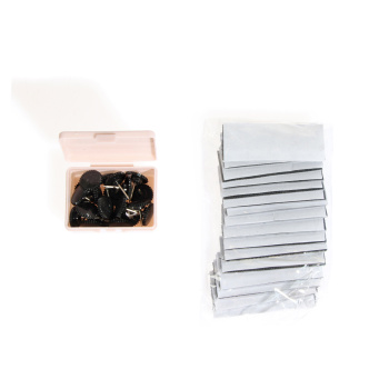 Сетка москитная Комплект на Двери с Магнитн.застеж:сетка 0,95(1,0)м х2,0(2,1)м+р.л.Чер.MSN020MP*120