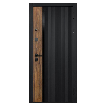 Дверь металлическая 10 см Кантри эмалит белый 860х2050 ПРАВАЯ ФЕРРОНИ *1