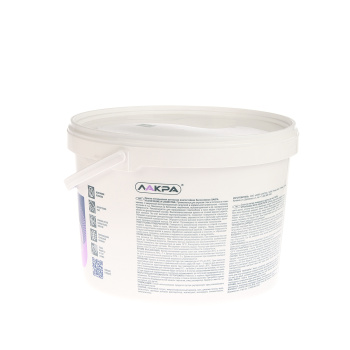 Краска латексная для стен и потолков 14 кг Лакра влагостойкая Белоснежная *1/44