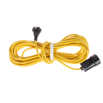 Удлинитель 1 розетка 10м б/з ШНУР 10А мощ.нагр 1300Вт Союз 481S-4101  *1/24