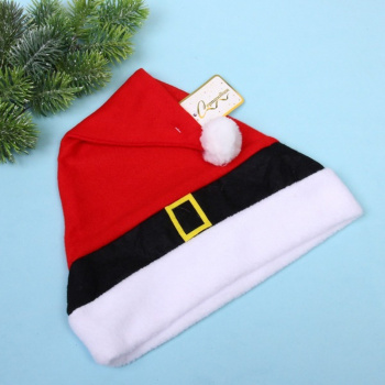 Колпак новогодний Серпантин «Веселье», красный