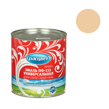 Эмаль ПФ-115 бежевая 2,7 кг Расцвет *16216