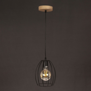 Люстра IL1011-1P-05 BK 40Вт Е27 S=6м2  *1