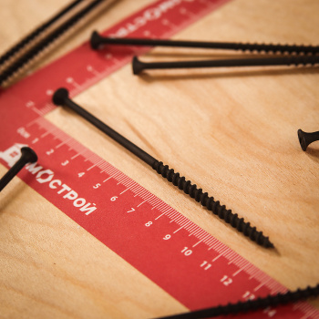 Саморезы по дереву BROZEX пакет 4,8*127 крупная резьба (10шт) *10/100