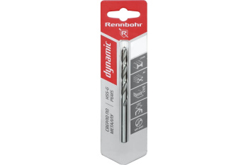 Сверло по металлу 9,00*125/81мм HSS-G P6M5 (1шт) блистер арт.675090 DYNAMIC RENNBOHR *6/48/192 Сверло по металлу 9,00*125/81мм HSS-G P6M5 (1шт) блистер арт.675090 DYNAMIC RENNBOHR *6/48/192
