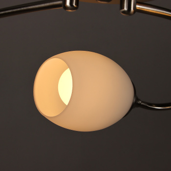 Люстра N6436/3 SL 3*40W E27 220V (d-600; h-160)  VERNER LIGHTING *1