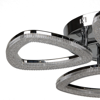 Люстра YH1232/4 CH 4*14W LED 3000-6500К (d-635; h-100) пульт  VERNER LIGHTING *1