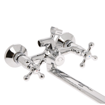 Смеситель для ванны с длинным изливом Duplex Milardo DUPSBL2M10 *1