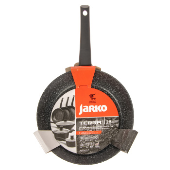 Сковорода алюм.а/приг. Jarko Terra д/ИНДУКЦ.плит d28см JTr-128-10 *1/6