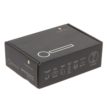 Ручка раздельная НИКЕЛЬ матовый H-14105-A-NIS Code Deco *1/18