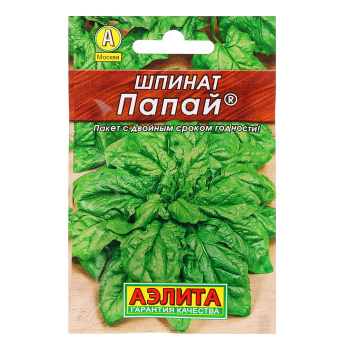 Семена Шпинат Папай 3гр Аэлита Лидер *10/500