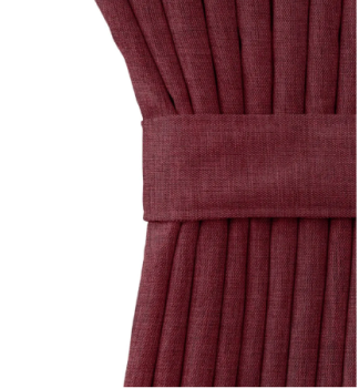 Штора рогожка 165*270см бордо Волшебная ночь *1/4