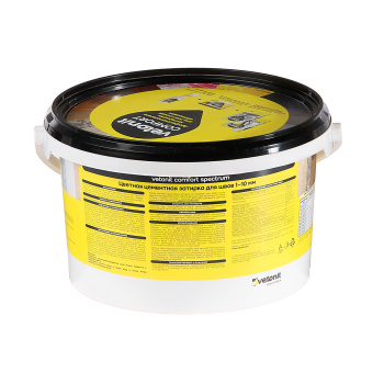 Затирка для швов Vetonit Spectrum, 2 кг, цементная, графит