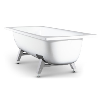 Ванна стальная 170*70 "Donna Vanna" белая орхидея + ножки OP-01200 (ВИЗ) *1