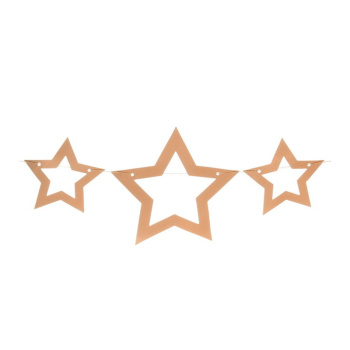 Растяжка "Сияние звёзд" 2,5м 19 см Глянец , (10 штук), шампань