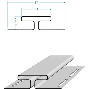 Профиль Н PREMIUM Пломбир (3м) Дёке