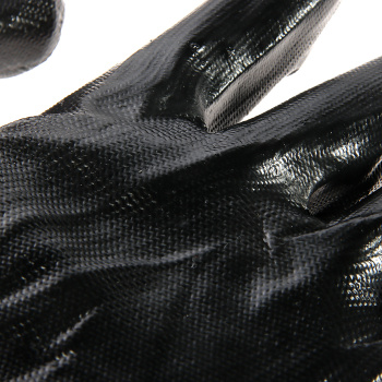 Перчатки садовые нейлон с нитриловым покрытием Микс (арт. 4382) *12/120