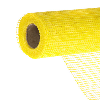 Сетка фасадная 1х20 м Fiberon SMF230T, 5х5 мм, 120 г/м², желтая Сетка фасадная 1х20 м Fiberon SMF230T, 5х5 мм, 120 г/м², желтая