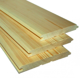 Евровагонка СОСНА массив сорт С обычная 12,5х88(96)х3000мм (уп.=10шт.2,88 кв.м.) *35