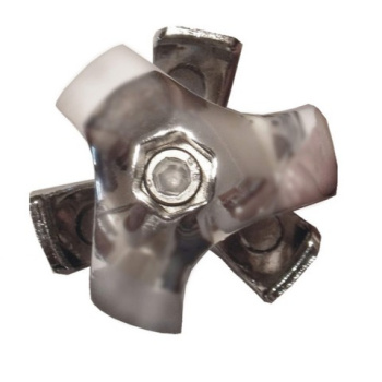 R-2 DX Крепеж тройной правый краб d-25 (ТН002R) (10/100)