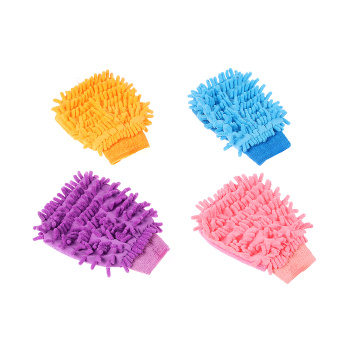 Варежка для уборки пыли и полировки TORSO, односторонняя, 17х13.5 см, МИКС 2642003