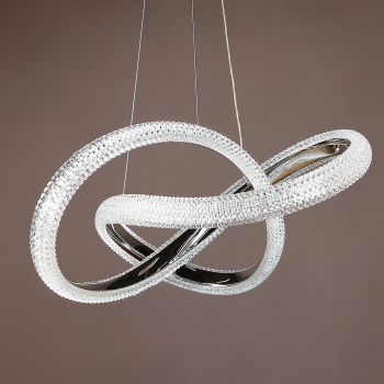 Люстра 9233/96W Chrome 450 мм 3 реж., пульт S=16м2 VERNER LIGHTING *1