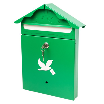 Ящик почтовый с замком 360х280х55мм Зеленый Домик-К" Екатеринбург *1/5