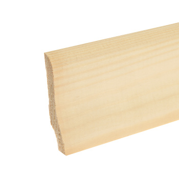 Плинтус Евро 2.2 м, 60 мм, сращенный, бессучковый
